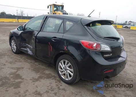 2013 Mazda Mazda3 I Touring from USA, damaged, VIN JM1BL1LP8D1791781